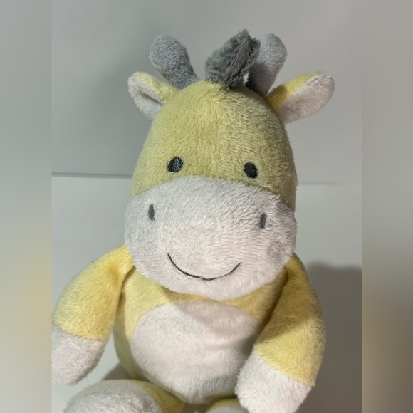 Carter’s Yellow Giraffe Plush White Gray Stuffed Animal 10” 2012 - Picture 9 of 10